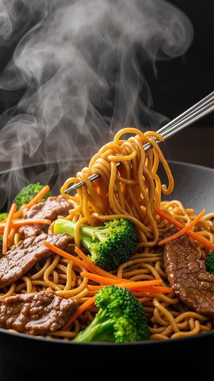 Yakissoba de camarão